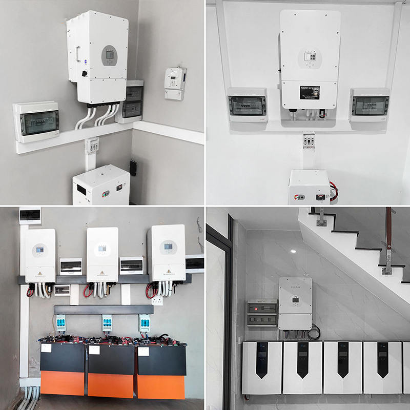 Deye 10KW Inverter Hibrideach Ísealvoltais Trí Chéim