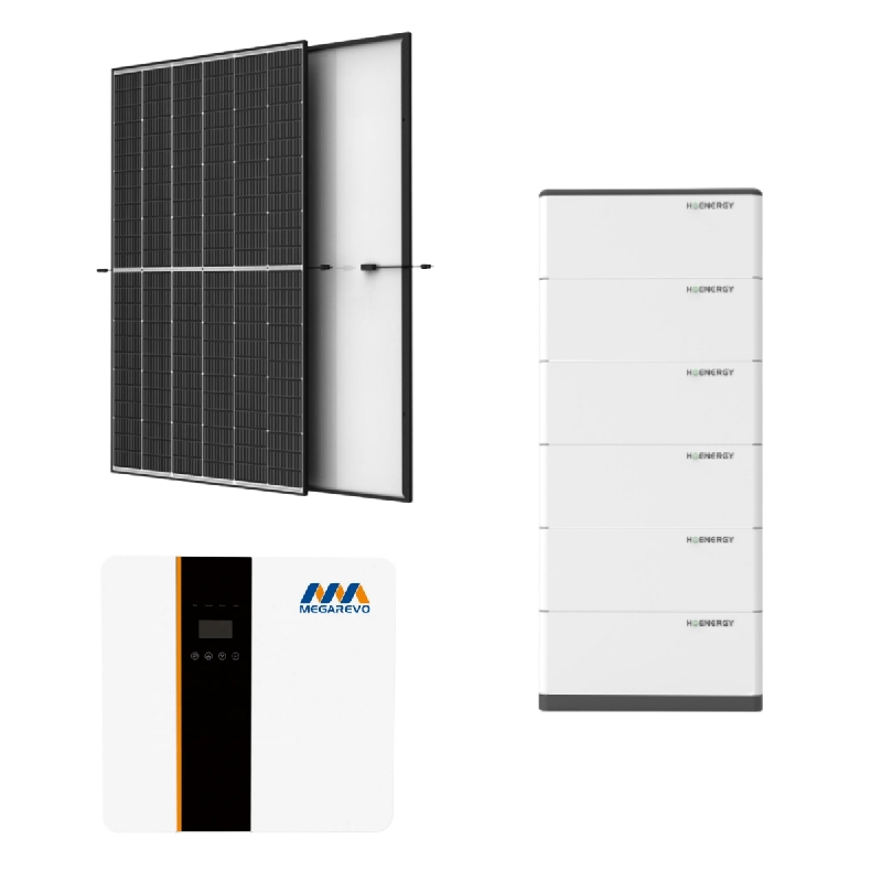 Trealamh fótavoltach 6KW le stóráil 15KWh