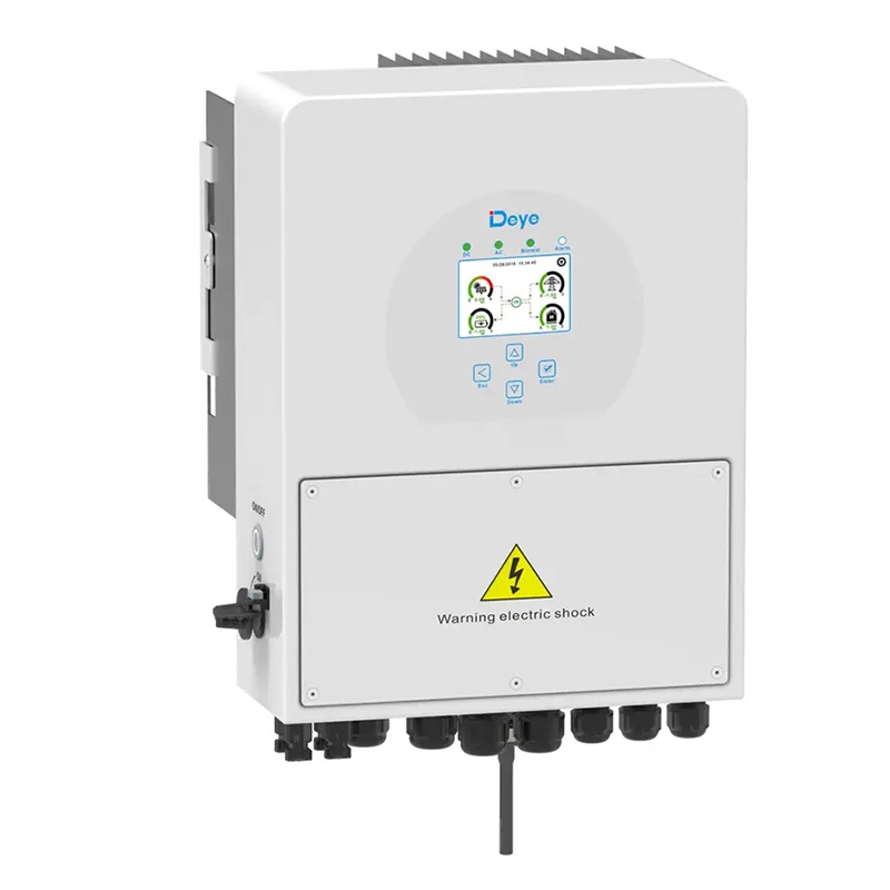 Deye SUN-5K-SG03LP1-AE Inverter Hibrideach Céim Aonair