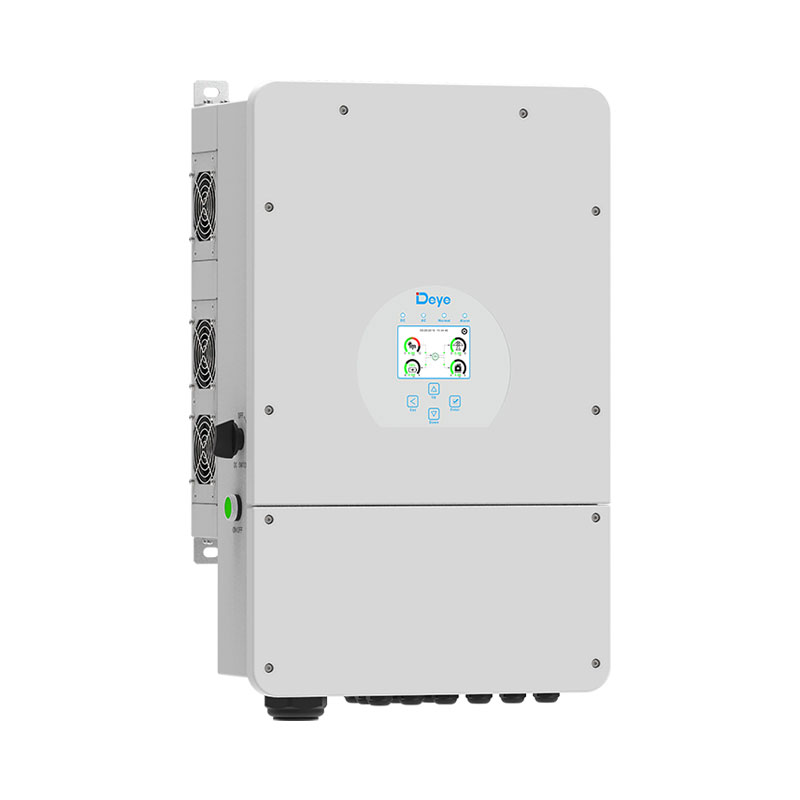 Leagan Deye SAM SUN-8K-SG01LP1-US Scoilt Céim Hibrid Inverter